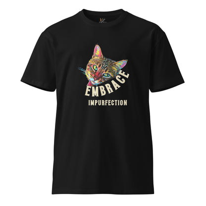 Embrace Impurfection Unisex Premium Tee - My Social Cat Bonafide Boutique LLCEmbrace Impurfection Unisex Premium TeeT-shirtMy Social Cat Bonafide Boutique LLCBlackScatembrace