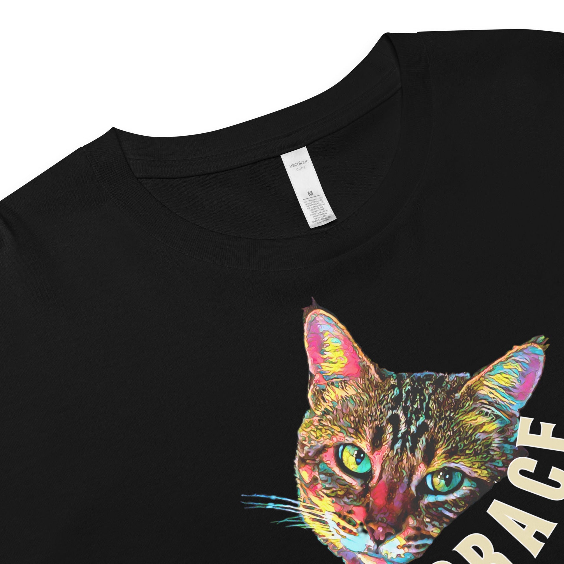 Embrace Impurfection Women’s Crop Top - My Social Cat Bonafide Boutique LLCEmbrace Impurfection Women’s Crop Topcrop topMy Social Cat Bonafide Boutique LLCBlackXScatcrop