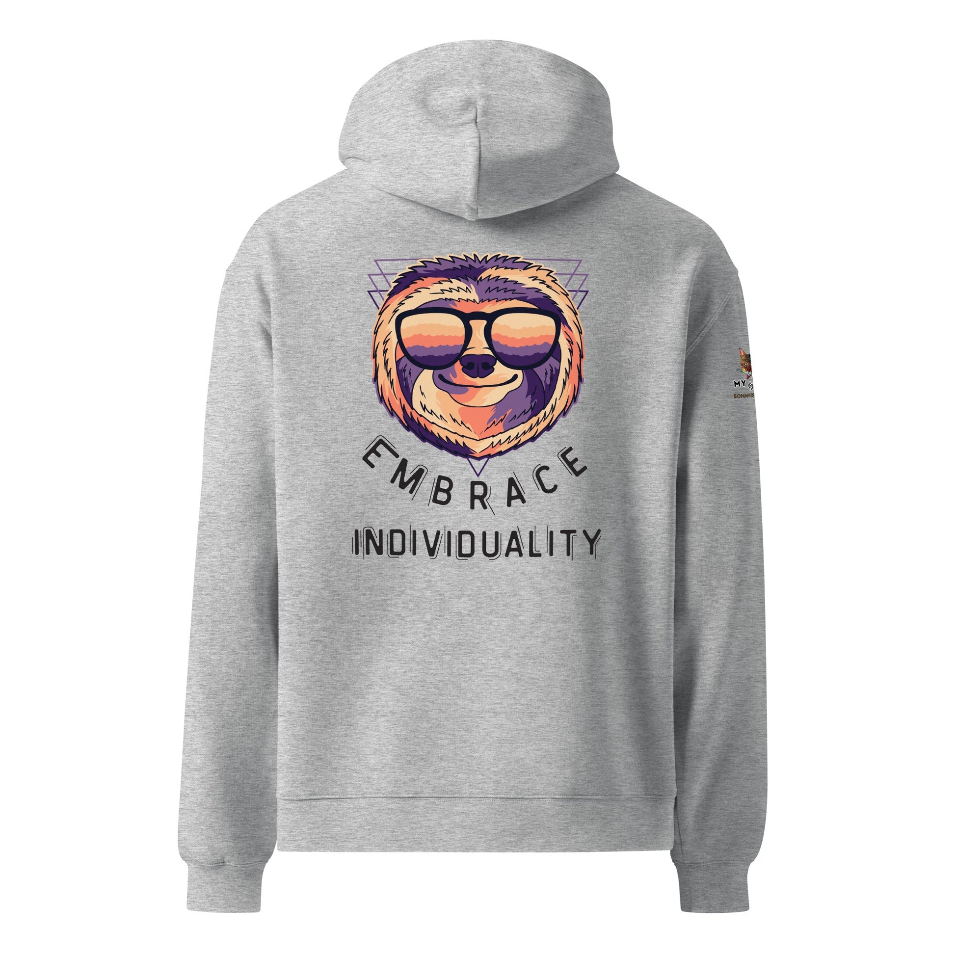 Embrace Individuality Unisex Plush Hoodie - My Social Cat Bonafide Boutique LLCEmbrace Individuality Unisex Plush HoodieHooded sweatshirtMy Social Cat Bonafide Boutique LLCAthletic HeatherSembracehoodie