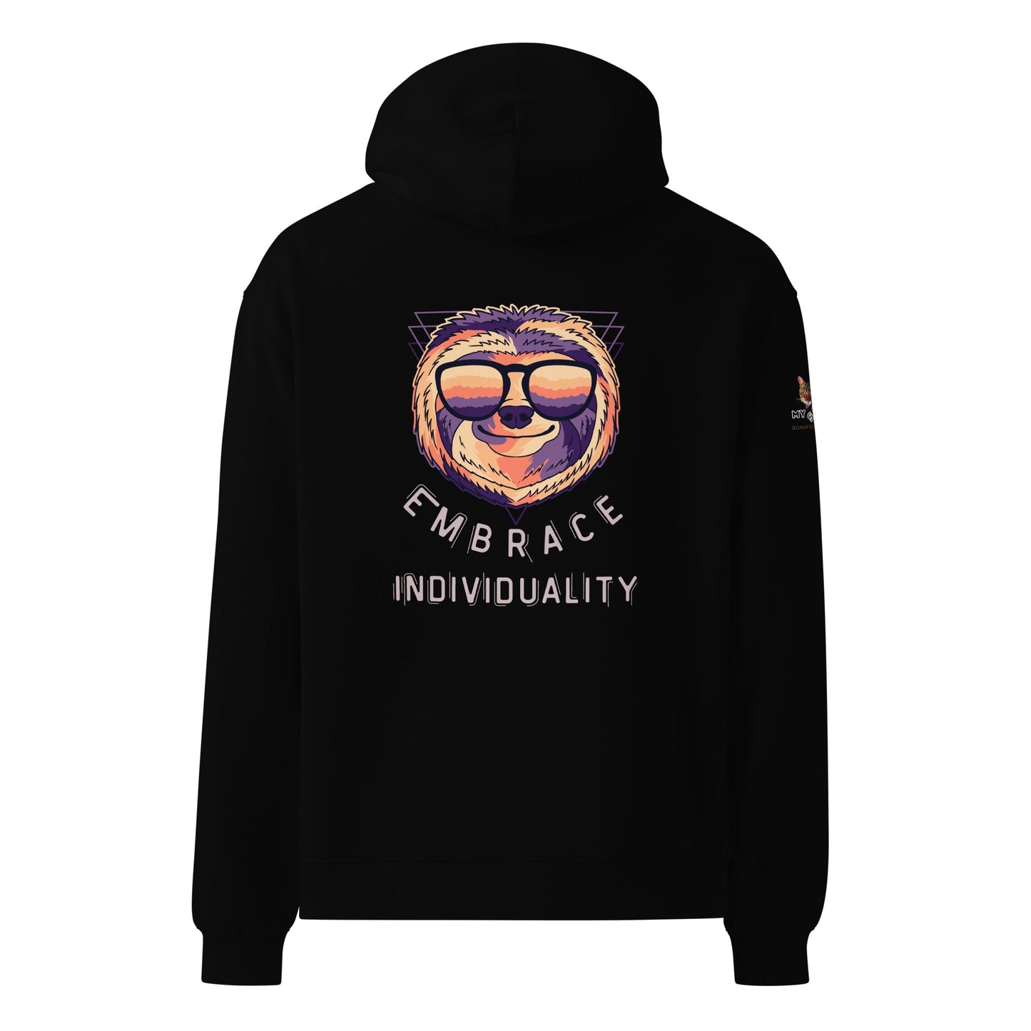 Embrace Individuality Unisex Plush Hoodie - My Social Cat Bonafide Boutique LLCEmbrace Individuality Unisex Plush HoodieHooded sweatshirtMy Social Cat Bonafide Boutique LLCBlackSembracehoodie
