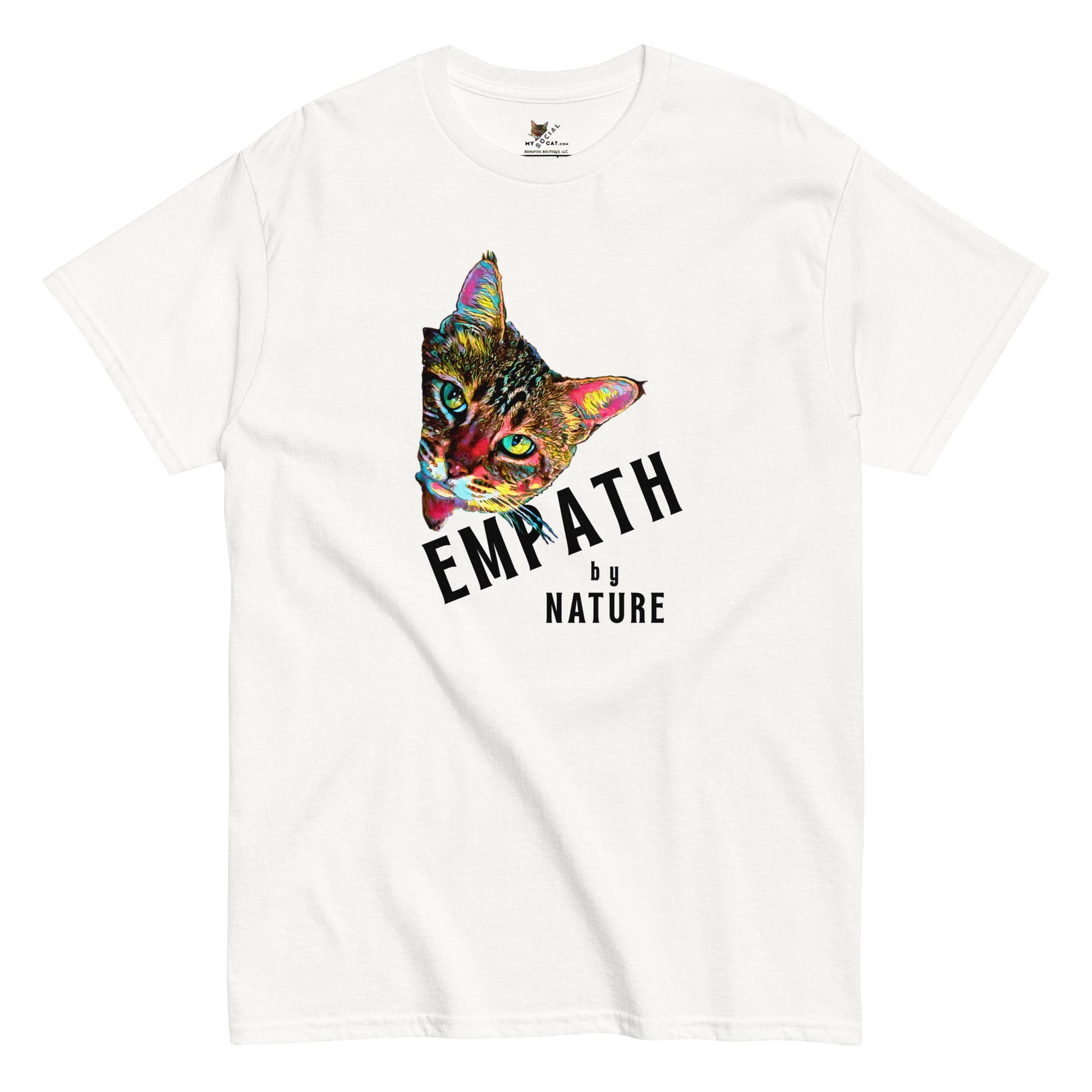 Empath by Nature Unisex Classic Tee - My Social Cat Bonafide Boutique LLCEmpath by Nature Unisex Classic TeeT-shirtMy Social Cat Bonafide Boutique LLCWhiteScatempath