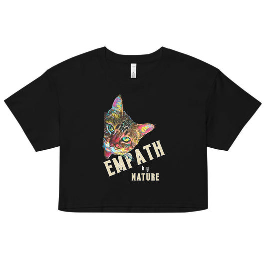 Empath by Nature Women’s Crop Top - My Social Cat Bonafide Boutique LLCEmpath by Nature Women’s Crop Topcrop topMy Social Cat Bonafide Boutique LLCBlackXScatcrop