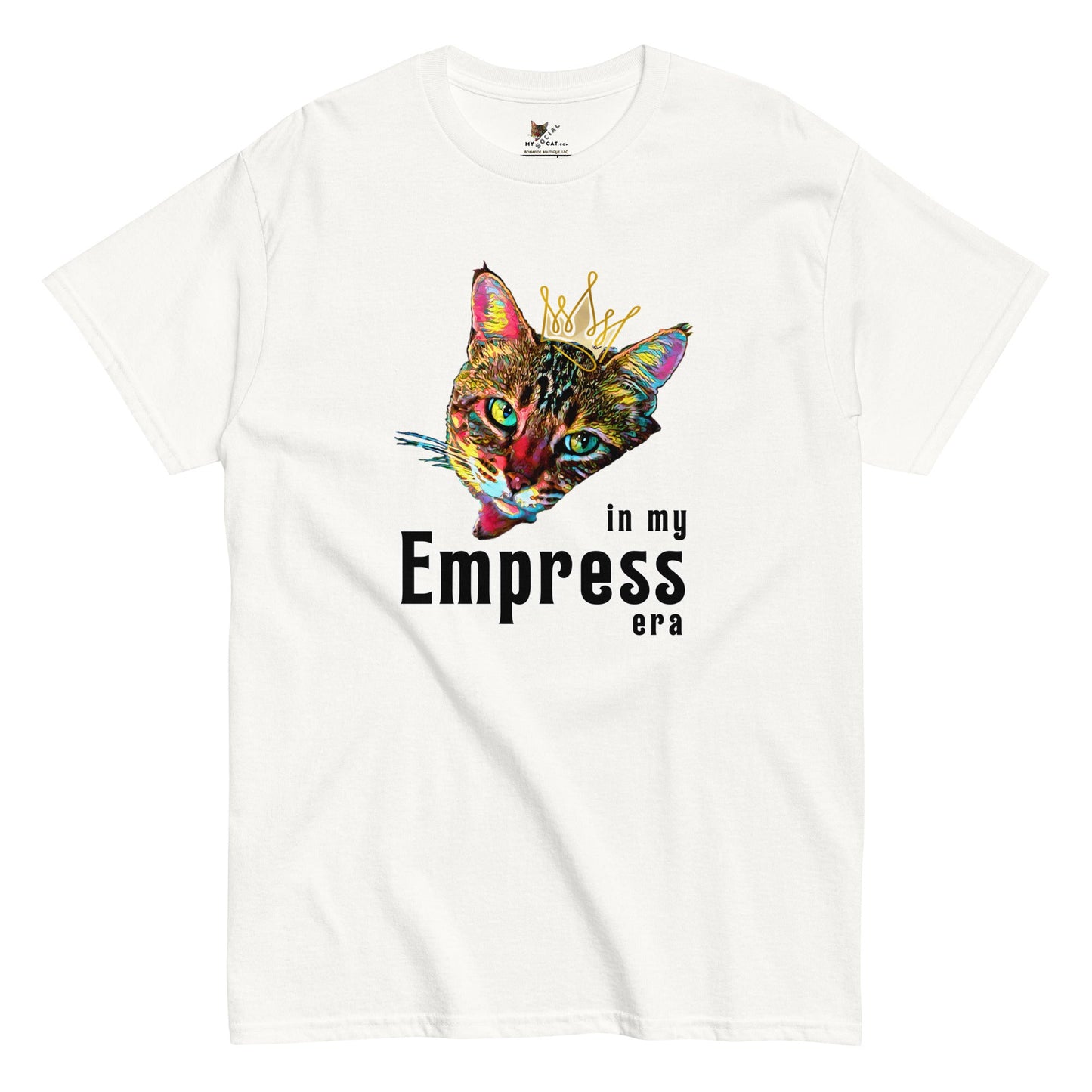 Empress Unisex Classic Tee - My Social Cat Bonafide Boutique LLCEmpress Unisex Classic TeeT-shirtMy Social Cat Bonafide Boutique LLCWhiteScatempress