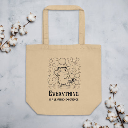 Everything Eco Tote Bag - My Social Cat Bonafide Boutique LLCEverything Eco Tote BagtoteMy Social Cat Bonafide Boutique LLCOysterbagcat