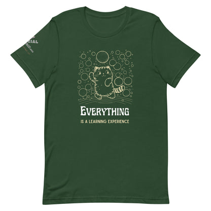 Everything is a Learning Experience Unisex Tee - My Social Cat Bonafide Boutique LLCEverything is a Learning Experience Unisex TeeT - shirtMy Social Cat Bonafide Boutique LLCForestSeverythingexperience