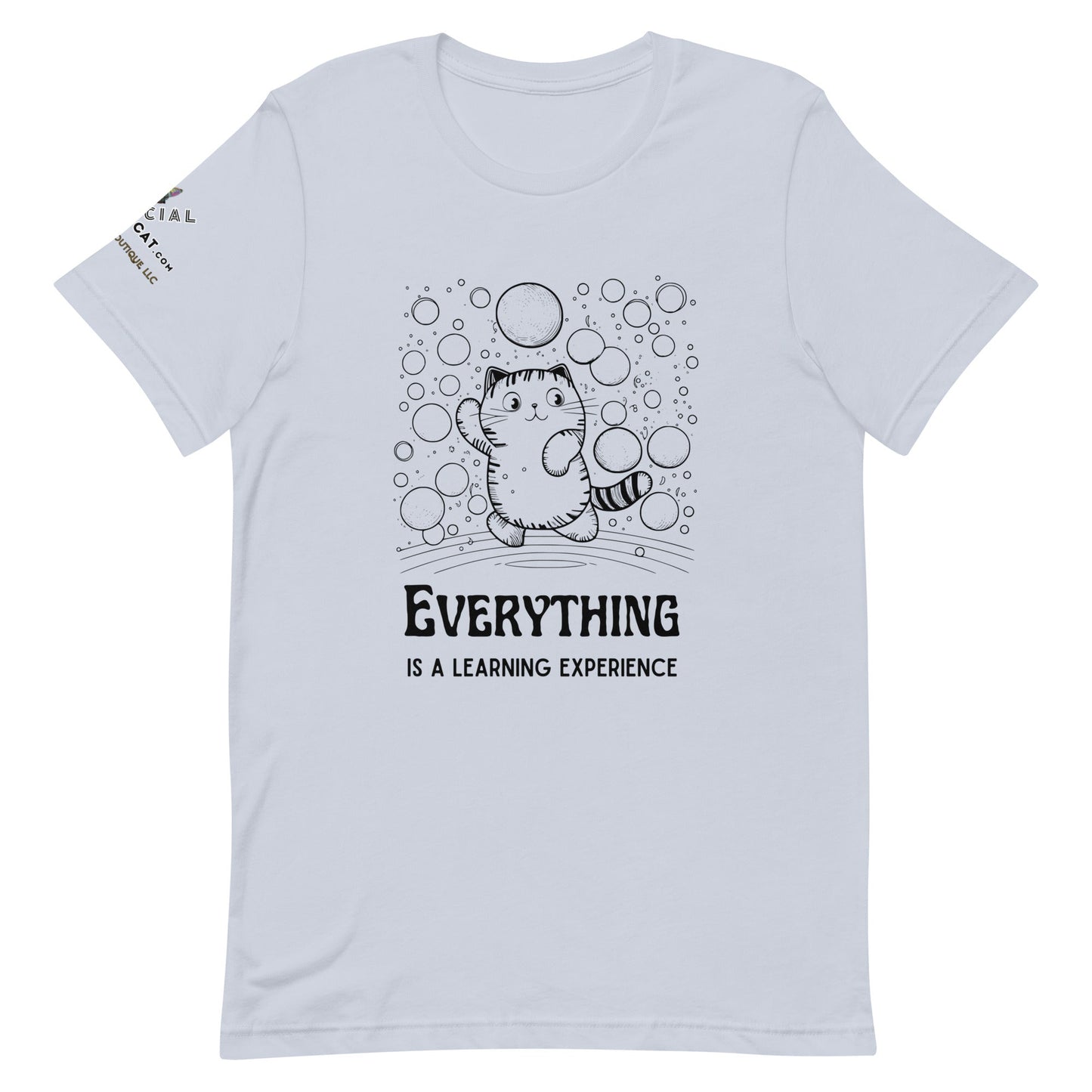 Everything is a Learning Experience Unisex Tee - My Social Cat Bonafide Boutique LLCEverything is a Learning Experience Unisex TeeT - shirtMy Social Cat Bonafide Boutique LLCLight BlueXSeverythingexperience