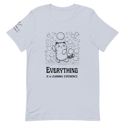 Everything is a Learning Experience Unisex Tee - My Social Cat Bonafide Boutique LLCEverything is a Learning Experience Unisex TeeT - shirtMy Social Cat Bonafide Boutique LLCLight BlueXSeverythingexperience