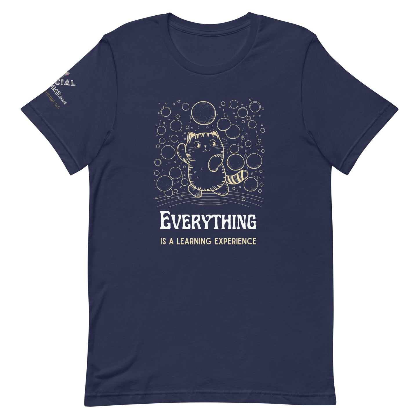 Everything is a Learning Experience Unisex Tee - My Social Cat Bonafide Boutique LLCEverything is a Learning Experience Unisex TeeT - shirtMy Social Cat Bonafide Boutique LLCNavyXSeverythingexperience