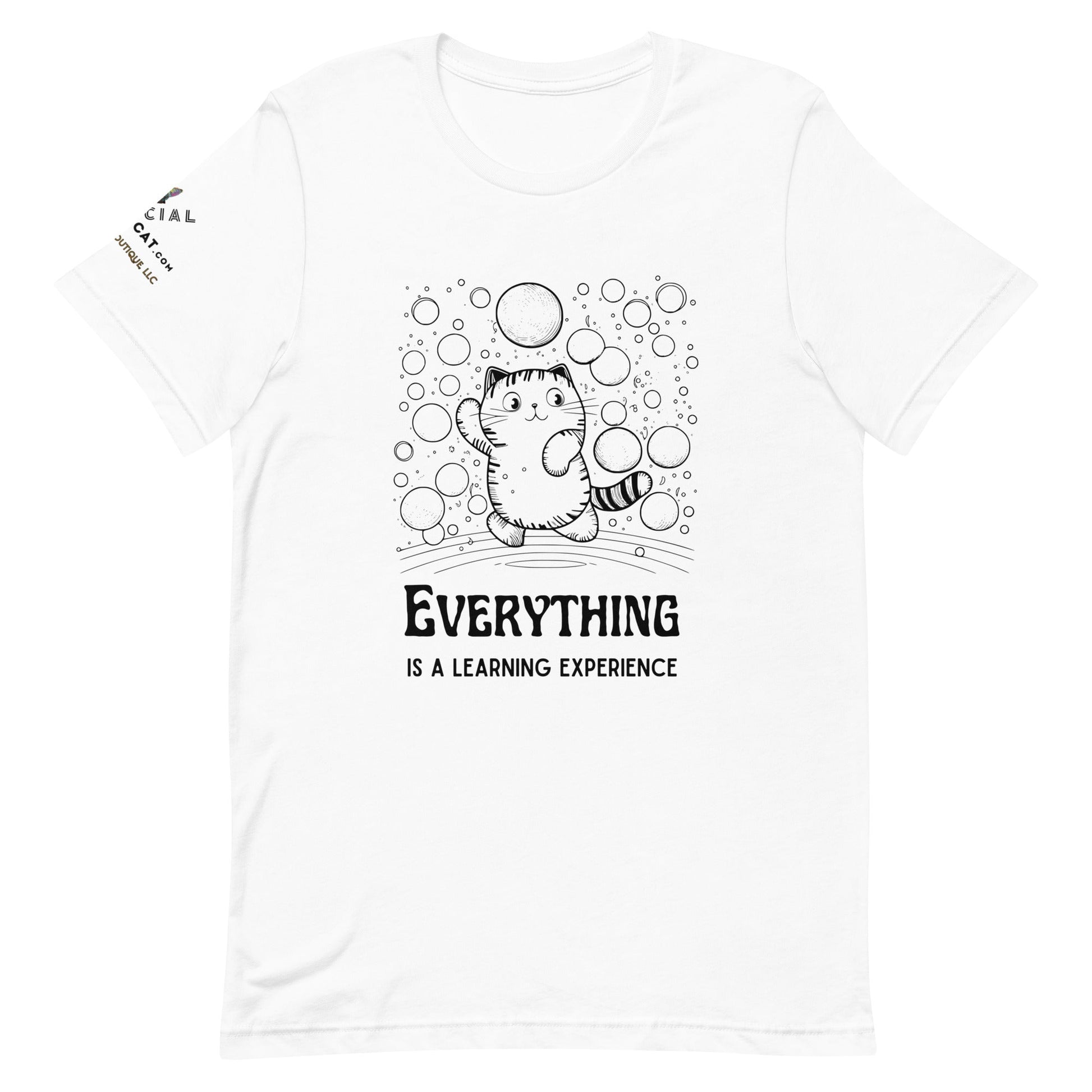 Everything is a Learning Experience Unisex Tee - My Social Cat Bonafide Boutique LLCEverything is a Learning Experience Unisex TeeT - shirtMy Social Cat Bonafide Boutique LLCWhiteXSeverythingexperience