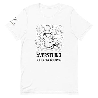 Everything is a Learning Experience Unisex Tee - My Social Cat Bonafide Boutique LLCEverything is a Learning Experience Unisex TeeT - shirtMy Social Cat Bonafide Boutique LLCWhiteXSeverythingexperience