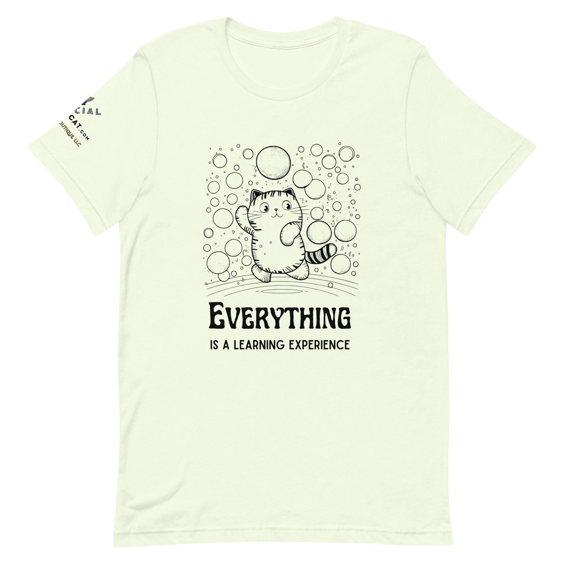 Everything is a Learning Experience Unisex Tee - My Social Cat Bonafide Boutique LLCEverything is a Learning Experience Unisex TeeT - shirtMy Social Cat Bonafide Boutique LLCCitronXSeverythingexperience
