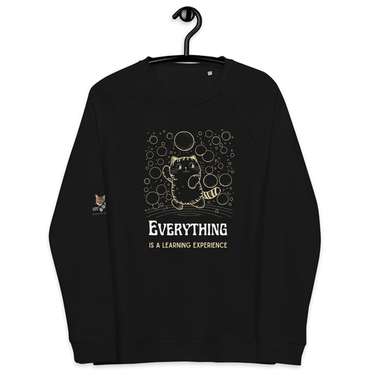Everything Plush Organic Sweatshirt - My Social Cat Bonafide Boutique LLCEverything Plush Organic SweatshirtSweatshirtMy Social Cat Bonafide Boutique LLCBlackXSeverythingexperience