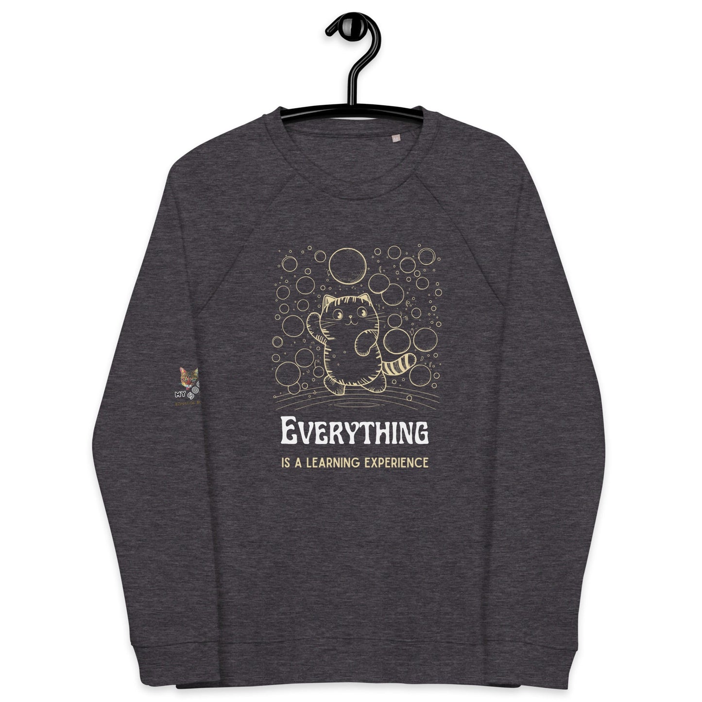 Everything Plush Organic Sweatshirt - My Social Cat Bonafide Boutique LLCEverything Plush Organic SweatshirtSweatshirtMy Social Cat Bonafide Boutique LLCCharcoal MelangeXSeverythingexperience