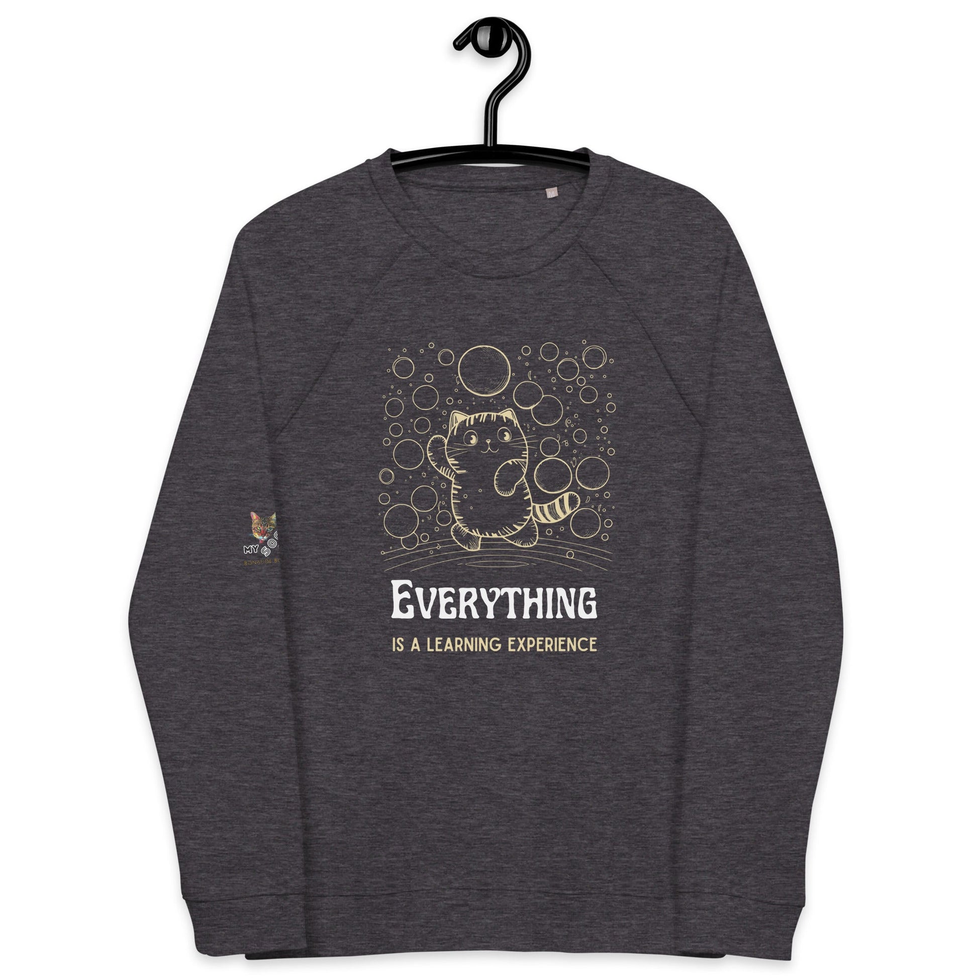 Everything Plush Organic Sweatshirt - My Social Cat Bonafide Boutique LLCEverything Plush Organic SweatshirtSweatshirtMy Social Cat Bonafide Boutique LLCCharcoal MelangeXSeverythingexperience