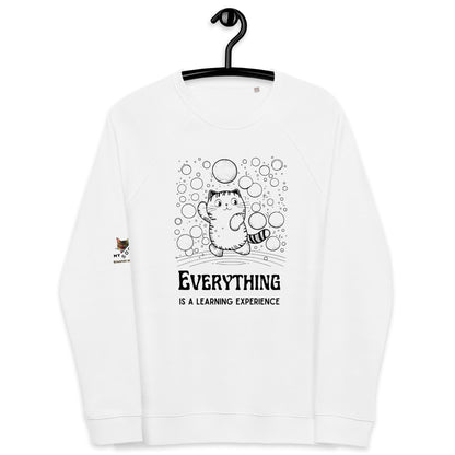 Everything Plush Organic Sweatshirt - My Social Cat Bonafide Boutique LLCEverything Plush Organic SweatshirtSweatshirtMy Social Cat Bonafide Boutique LLCWhiteXSeverythingexperience