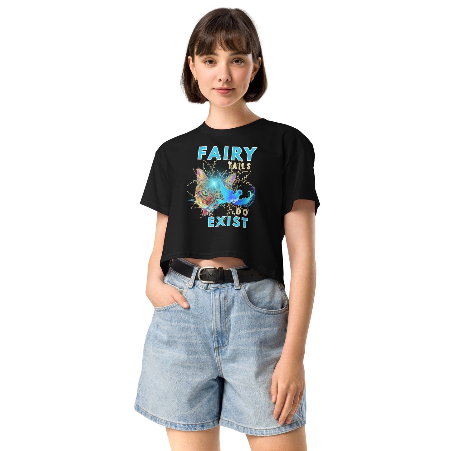 Fairy Tails Do Exist Women’s Crop Top - My Social Cat Bonafide Boutique LLCFairy Tails Do Exist Women’s Crop Topcrop topMy Social Cat Bonafide Boutique LLCXSexistfairy