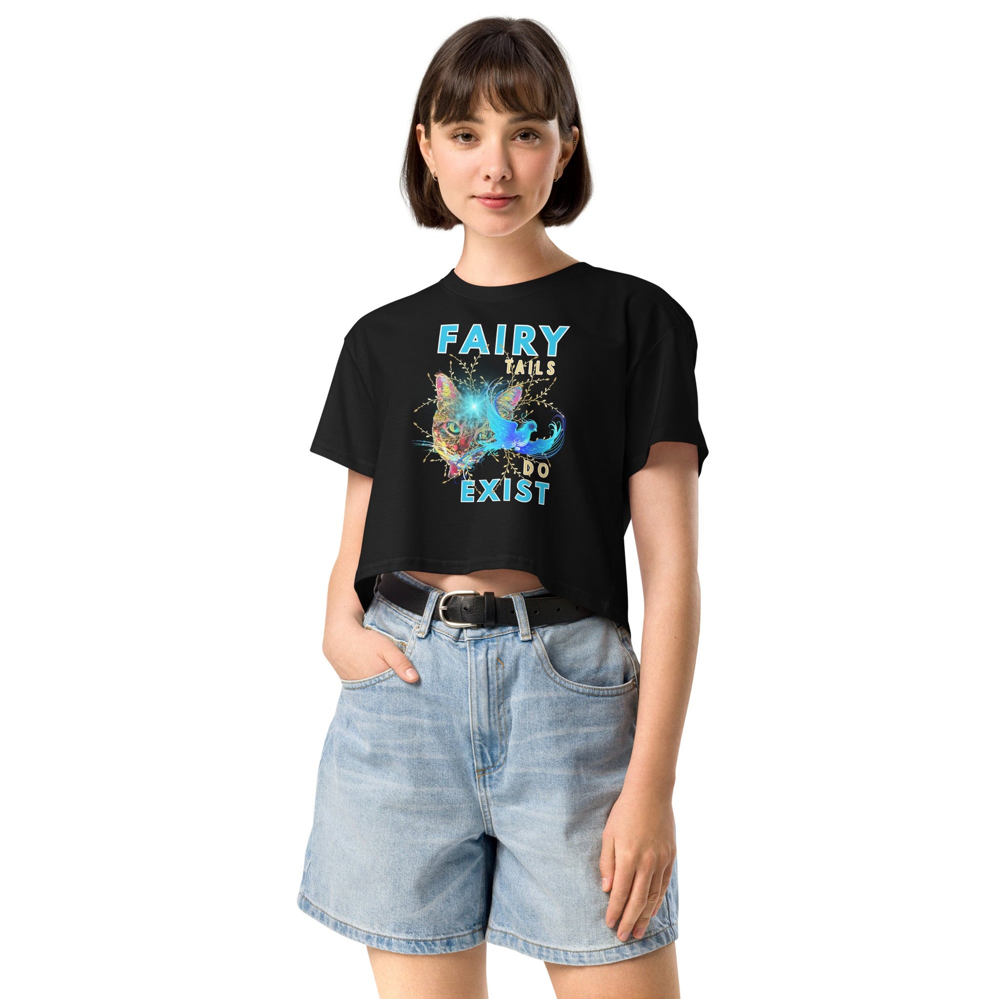 Fairy Tails Do Exist Women’s Crop Top - My Social Cat Bonafide Boutique LLCFairy Tails Do Exist Women’s Crop Topcrop topMy Social Cat Bonafide Boutique LLCXSexistfairy