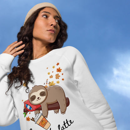 Fall into Latte Plush Organic sweatshirt - My Social Cat Bonafide Boutique LLCFall into Latte Plush Organic sweatshirtSweatshirtMy Social Cat Bonafide Boutique LLCWhiteXSfalllatte