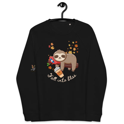 Fall into Latte Plush Organic sweatshirt - My Social Cat Bonafide Boutique LLCFall into Latte Plush Organic sweatshirtSweatshirtMy Social Cat Bonafide Boutique LLCBlackXSfalllatte
