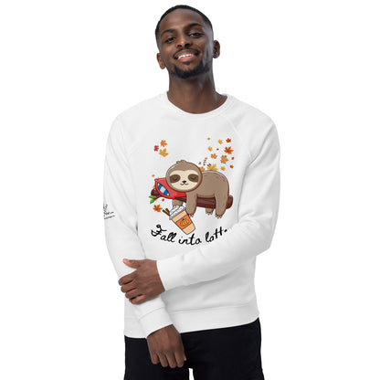 Fall into Latte Plush Organic sweatshirt - My Social Cat Bonafide Boutique LLCFall into Latte Plush Organic sweatshirtSweatshirtMy Social Cat Bonafide Boutique LLCWhiteXSfalllatte