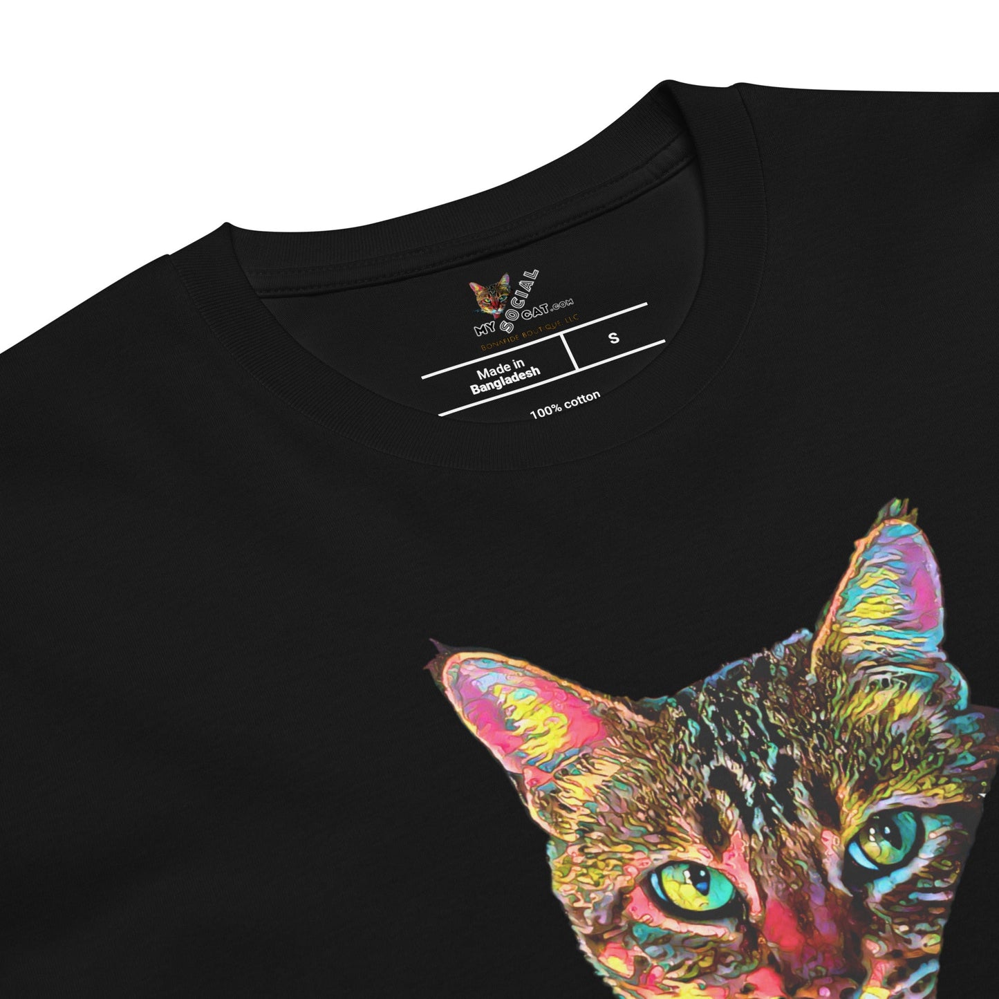 Fear is a Trap of Ego Unisex Premium Tee - My Social Cat Bonafide Boutique LLCFear is a Trap of Ego Unisex Premium TeeT-shirtMy Social Cat Bonafide Boutique LLCScatego