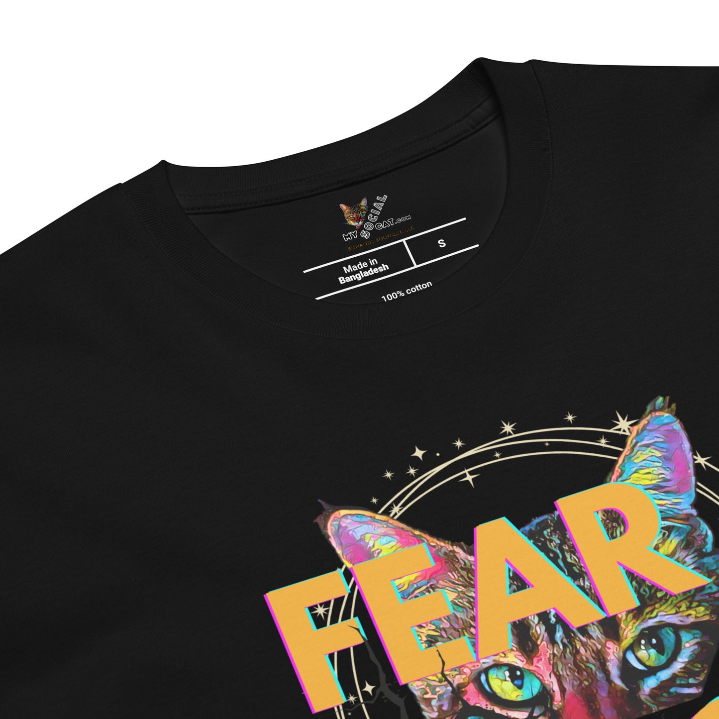 Fear is the Root of All Evil Unisex Premium Tee - My Social Cat Bonafide Boutique LLCFear is the Root of All Evil Unisex Premium TeeT-shirtMy Social Cat Bonafide Boutique LLCBlackSfearpremium