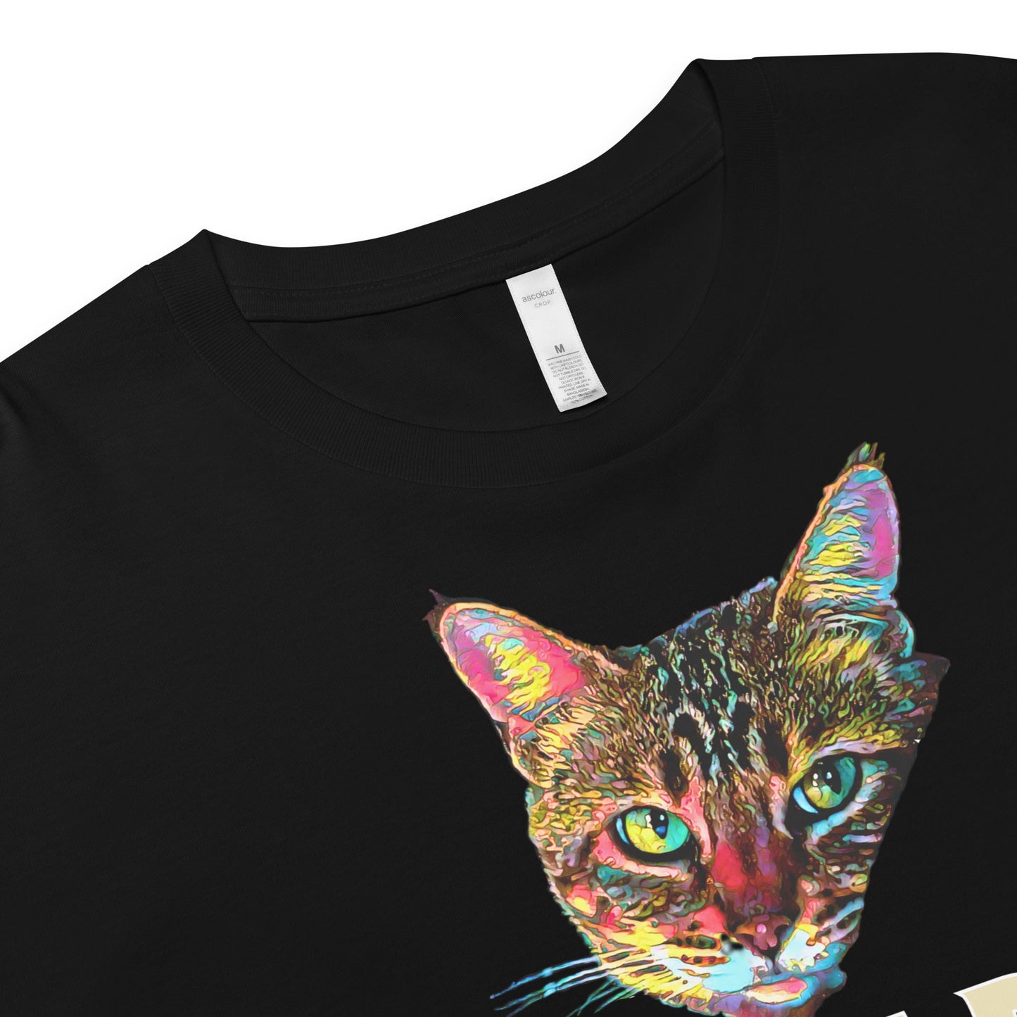 Fear is the Trap of the Ego Women’s Crop Top - My Social Cat Bonafide Boutique LLCFear is the Trap of the Ego Women’s Crop Topcrop topMy Social Cat Bonafide Boutique LLCBlackXScatego