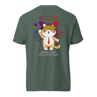 Fight For Our Future Unisex Comfort Colors Heavyweight Tee - My Social Cat Bonafide Boutique LLCFight For Our Future Unisex Comfort Colors Heavyweight TeeT - shirtMy Social Cat Bonafide Boutique LLCBlue SpruceSfightfuture