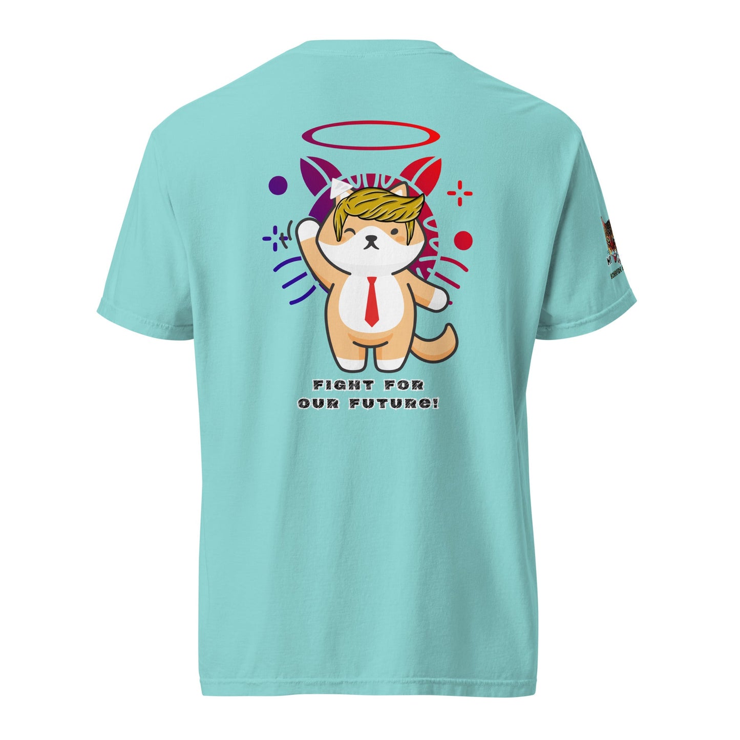 Fight For Our Future Unisex Comfort Colors Heavyweight Tee - My Social Cat Bonafide Boutique LLCFight For Our Future Unisex Comfort Colors Heavyweight TeeT - shirtMy Social Cat Bonafide Boutique LLCLagoon BlueSfightfuture