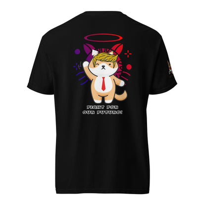 Fight For Our Future Unisex Comfort Colors Heavyweight Tee - My Social Cat Bonafide Boutique LLCFight For Our Future Unisex Comfort Colors Heavyweight TeeT - shirtMy Social Cat Bonafide Boutique LLCBlackSfightfuture