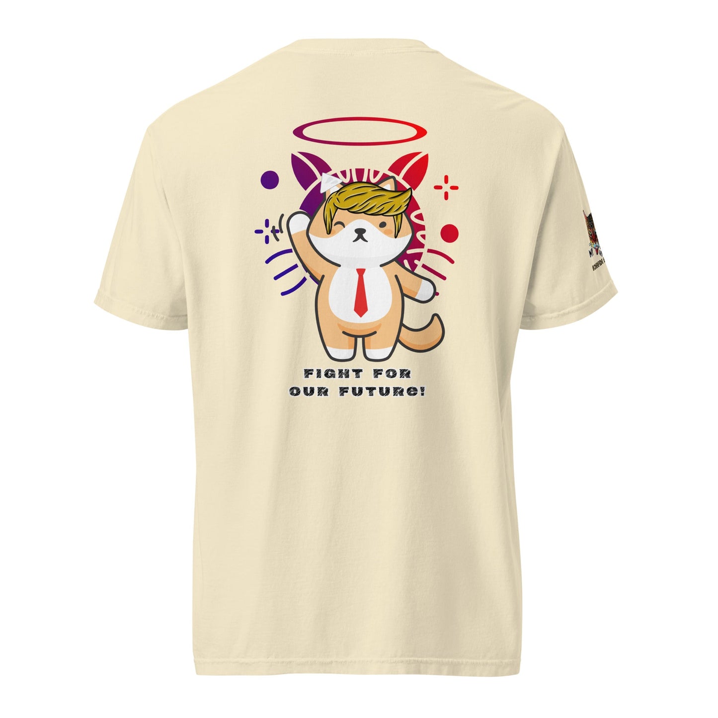 Fight For Our Future Unisex Comfort Colors Heavyweight Tee - My Social Cat Bonafide Boutique LLCFight For Our Future Unisex Comfort Colors Heavyweight TeeT - shirtMy Social Cat Bonafide Boutique LLCIvorySfightfuture