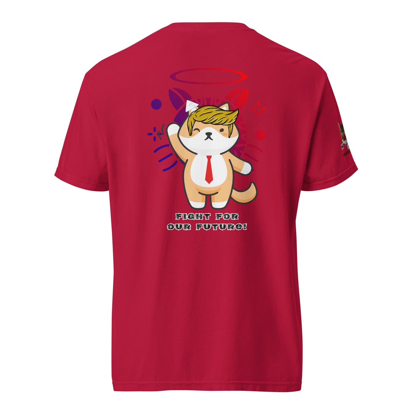 Fight For Our Future Unisex Comfort Colors Heavyweight Tee - My Social Cat Bonafide Boutique LLCFight For Our Future Unisex Comfort Colors Heavyweight TeeT - shirtMy Social Cat Bonafide Boutique LLCRedSfightfuture