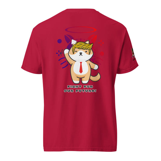 Fight For Our Future Unisex Comfort Colors Heavyweight Tee - My Social Cat Bonafide Boutique LLCFight For Our Future Unisex Comfort Colors Heavyweight TeeT - shirtMy Social Cat Bonafide Boutique LLCRedSfightfuture