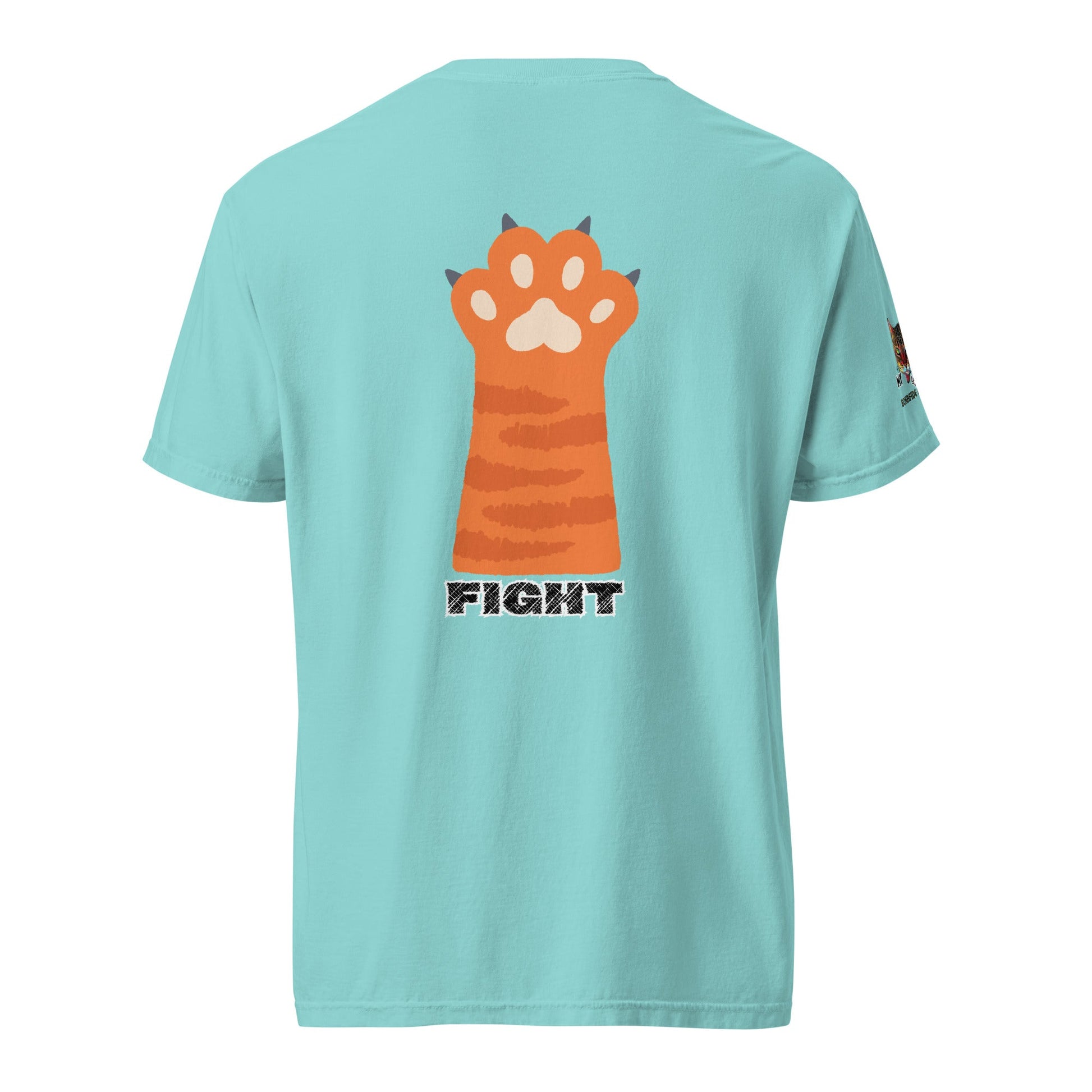 Fight Unisex Comfort Colors Heavyweight Tee - My Social Cat Bonafide Boutique LLCFight Unisex Comfort Colors Heavyweight TeeT - shirtMy Social Cat Bonafide Boutique LLCLagoon BlueSfightheavyweight