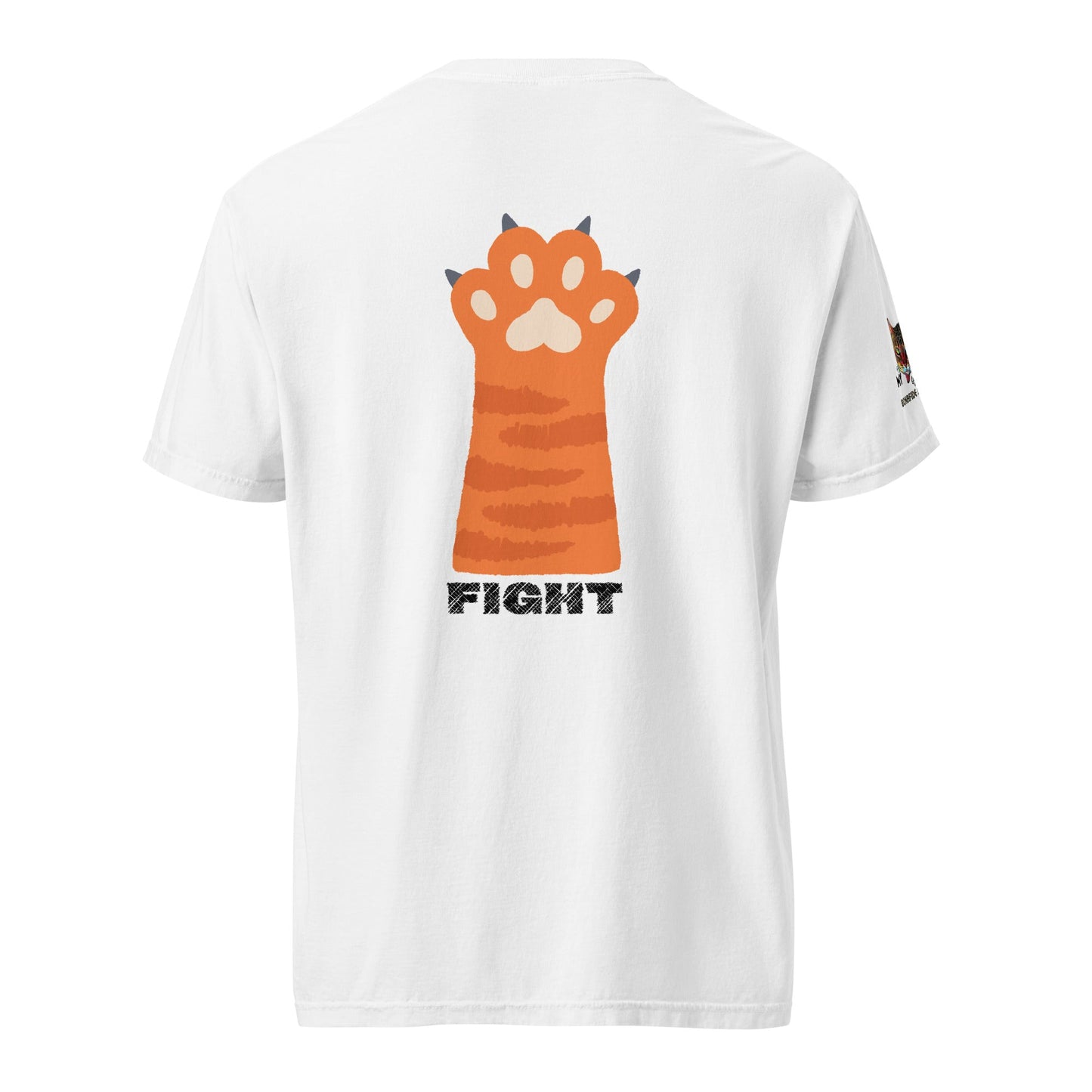 Fight Unisex Comfort Colors Heavyweight Tee - My Social Cat Bonafide Boutique LLCFight Unisex Comfort Colors Heavyweight TeeT - shirtMy Social Cat Bonafide Boutique LLCWhiteSfightheavyweight