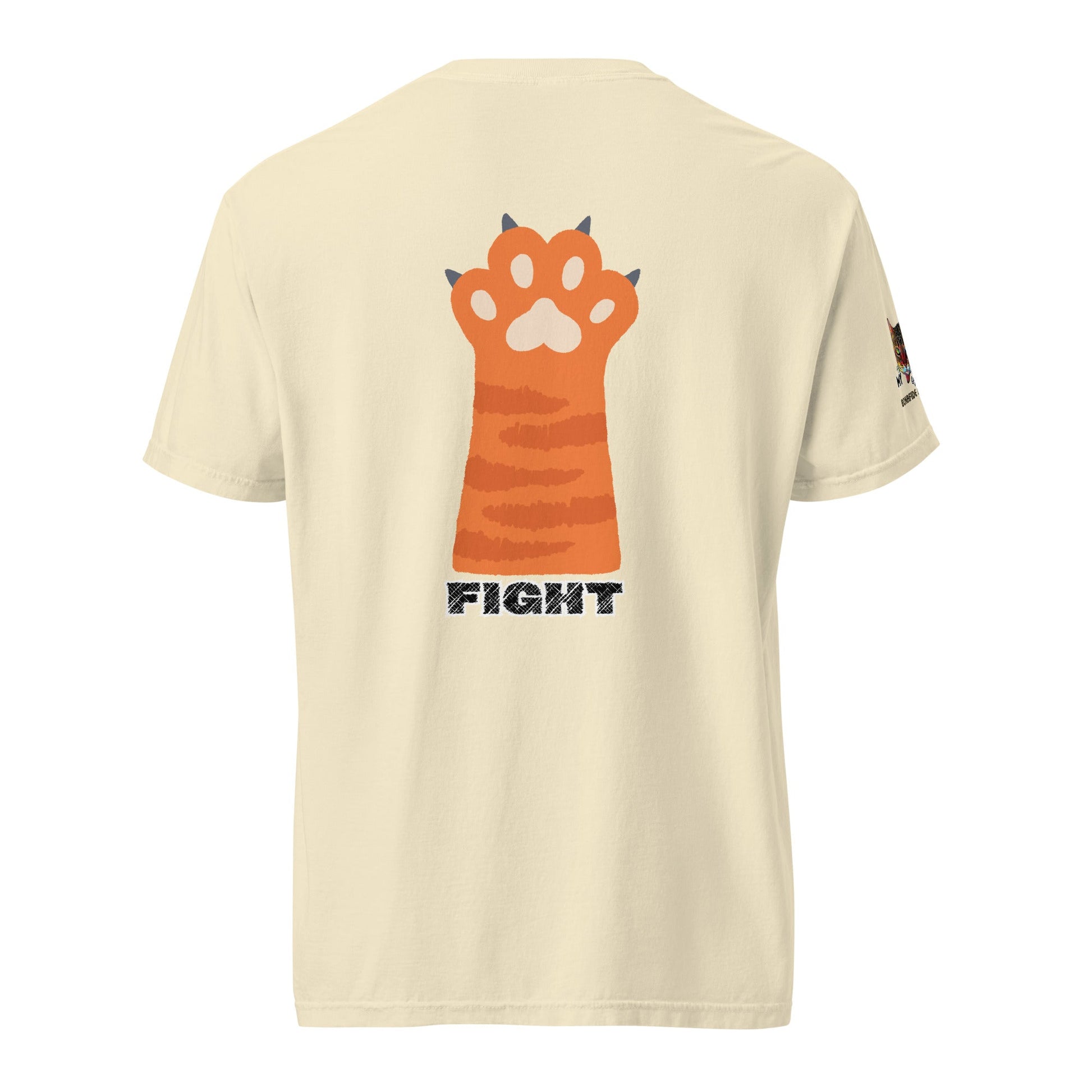 Fight Unisex Comfort Colors Heavyweight Tee - My Social Cat Bonafide Boutique LLCFight Unisex Comfort Colors Heavyweight TeeT - shirtMy Social Cat Bonafide Boutique LLCIvorySfightheavyweight
