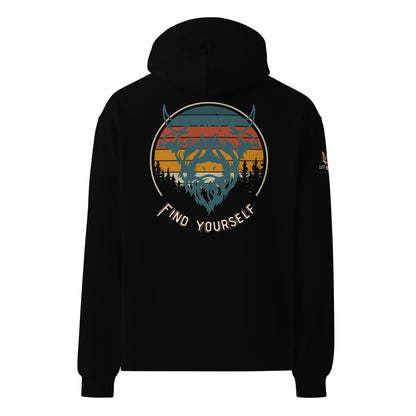Find Yourself Unisex Oversized Hoodie - My Social Cat Bonafide Boutique LLCFind Yourself Unisex Oversized HoodieHooded sweatshirtMy Social Cat Bonafide Boutique LLCBlackSfindhoodie