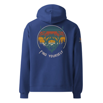 Find Yourself Unisex Oversized Hoodie - My Social Cat Bonafide Boutique LLCFind Yourself Unisex Oversized HoodieHooded sweatshirtMy Social Cat Bonafide Boutique LLCCobaltSfindhoodie