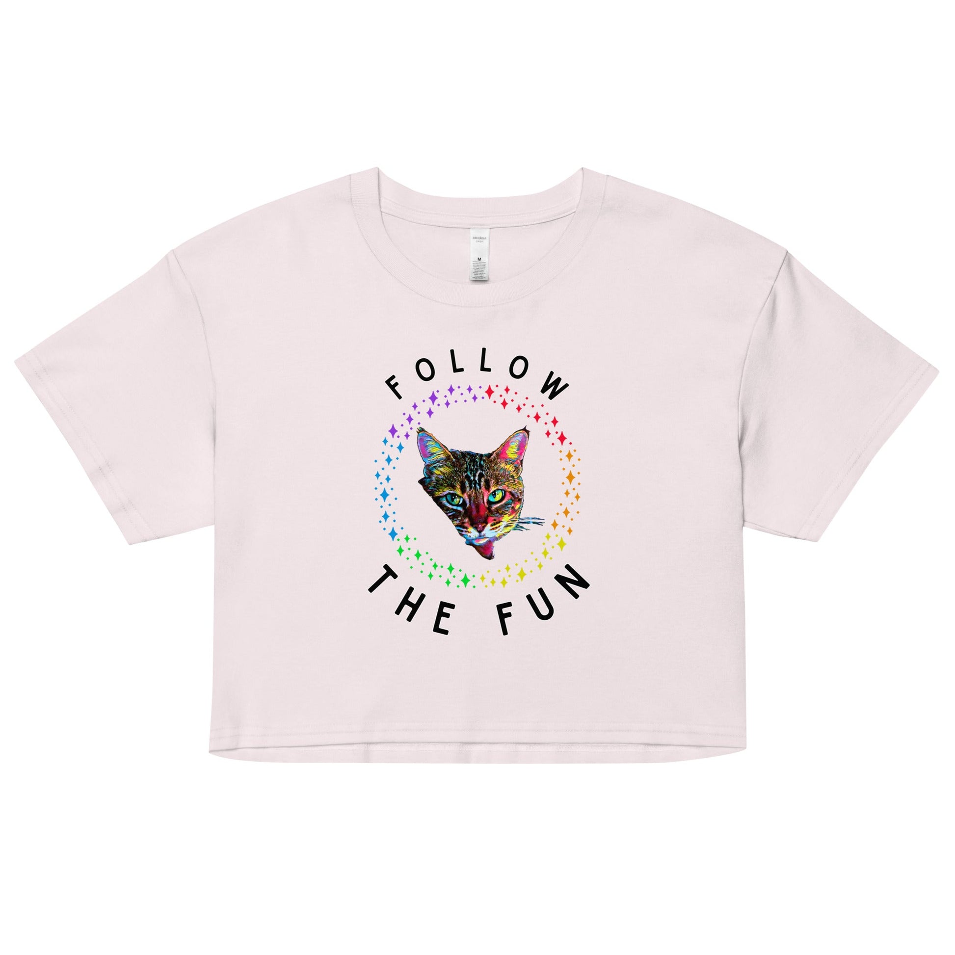 Follow the Fun Women’s Crop Top - My Social Cat Bonafide Boutique LLCFollow the Fun Women’s Crop Topcrop topMy Social Cat Bonafide Boutique LLCOrchidXScropfollow