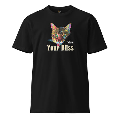 Follow Your Bliss Unisex Premium Tee - My Social Cat Bonafide Boutique LLCFollow Your Bliss Unisex Premium TeeT-shirtMy Social Cat Bonafide Boutique LLCS
