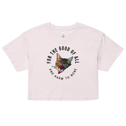 For the Good of All and Harm to None Women’s Crop Top - My Social Cat Bonafide Boutique LLCFor the Good of All and Harm to None Women’s Crop Topcrop topMy Social Cat Bonafide Boutique LLCOrchidXSall harmcat