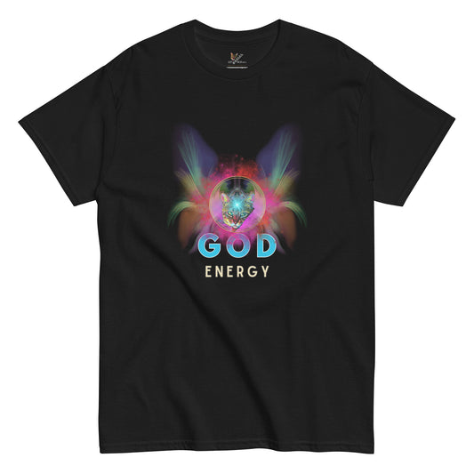 God Energy Unisex Classic Tee - My Social Cat Bonafide Boutique LLCGod Energy Unisex Classic TeeT-shirtMy Social Cat Bonafide Boutique LLCBlackSclassicenergy