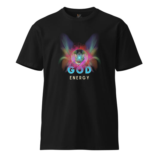 God Energy Unisex Premium Tee - My Social Cat Bonafide Boutique LLCGod Energy Unisex Premium TeeT-shirtMy Social Cat Bonafide Boutique LLCBlackSenergygod