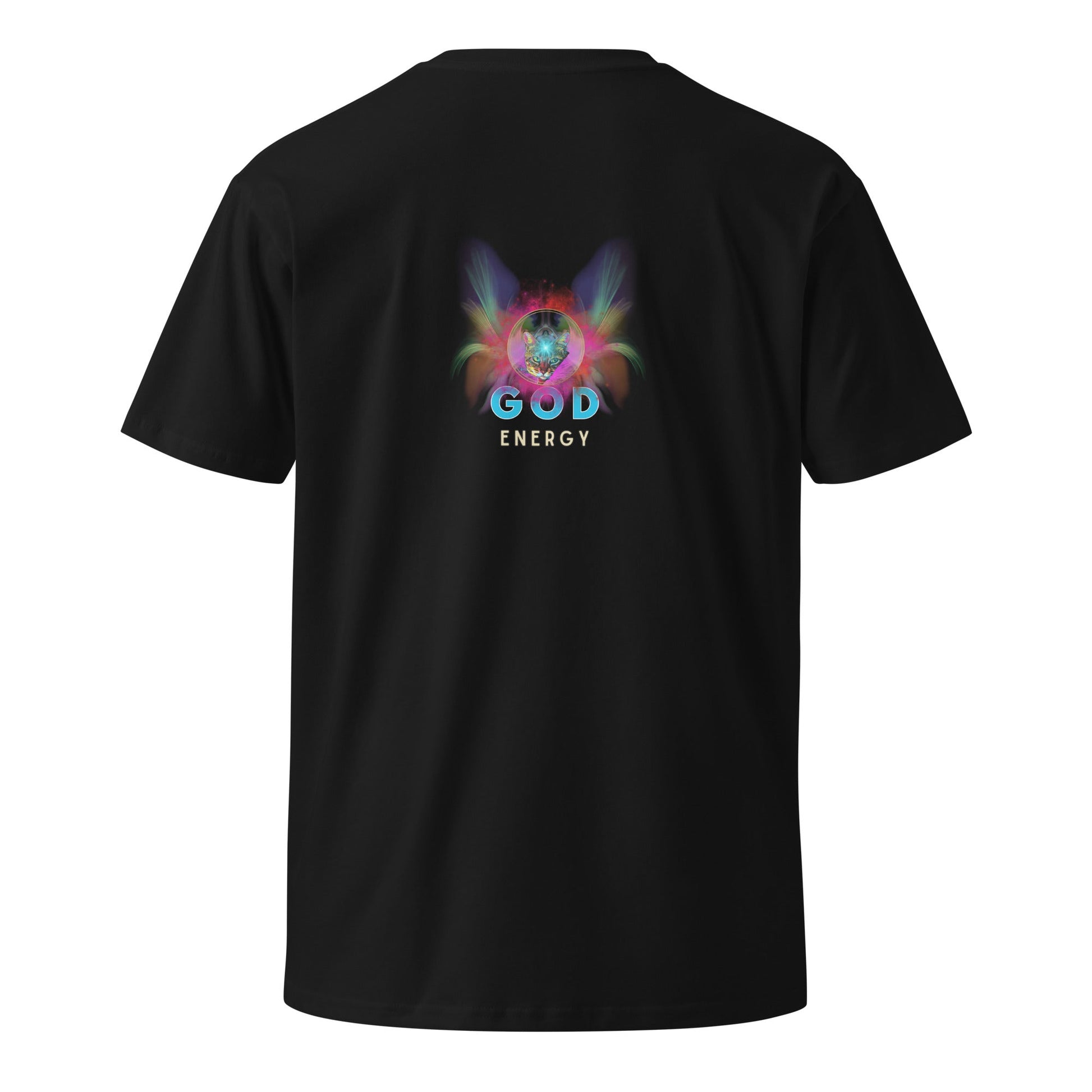 God Energy Unisex Premium Tee - My Social Cat Bonafide Boutique LLCGod Energy Unisex Premium TeeT-shirtMy Social Cat Bonafide Boutique LLCBlackSenergygod