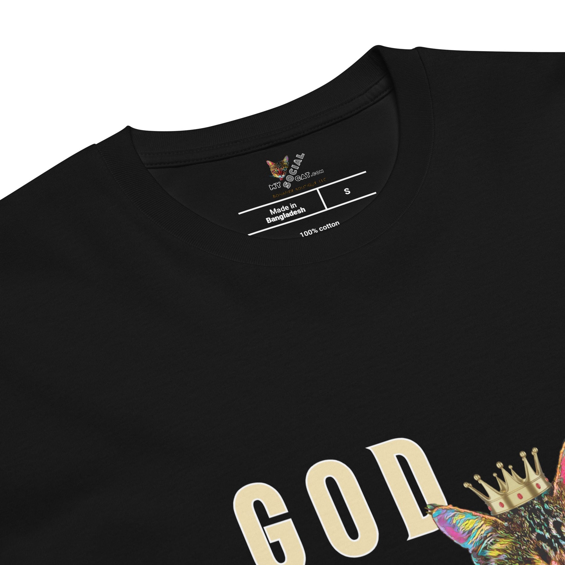 God Help Anyone Who Disrespects His King Unisex Premium Tee - My Social Cat Bonafide Boutique LLCGod Help Anyone Who Disrespects His King Unisex Premium TeeT-shirtMy Social Cat Bonafide Boutique LLCBlackScatgod