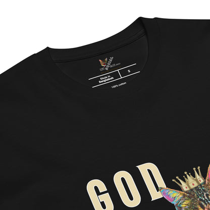 God Help Anyone Who Disrespects His King Unisex Premium Tee - My Social Cat Bonafide Boutique LLCGod Help Anyone Who Disrespects His King Unisex Premium TeeT-shirtMy Social Cat Bonafide Boutique LLCBlackScatgod
