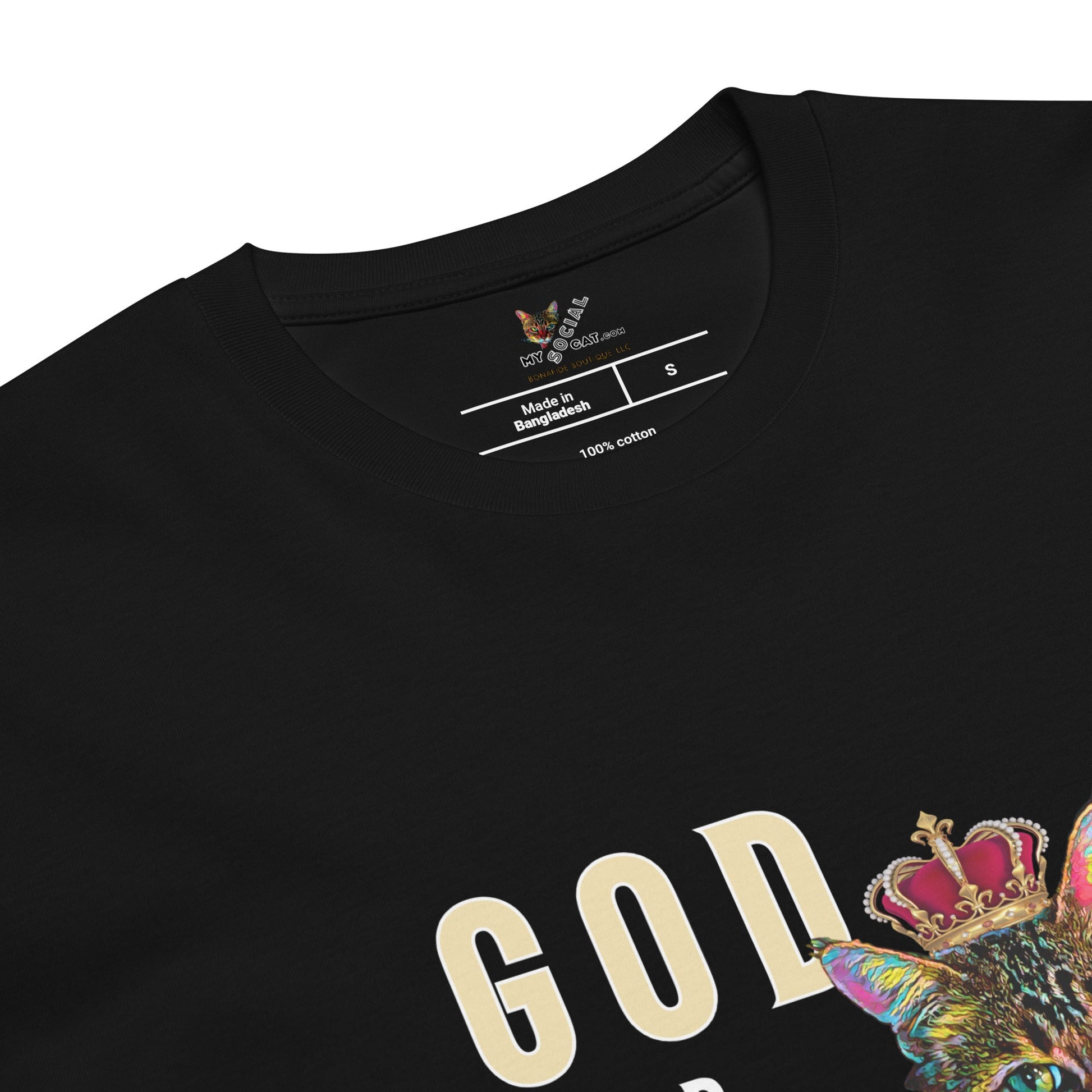 God Help Anyone Who Disrespects His Queen Unisex Premium Tee - My Social Cat Bonafide Boutique LLCGod Help Anyone Who Disrespects His Queen Unisex Premium TeeT-shirtMy Social Cat Bonafide Boutique LLCBlackScatgod