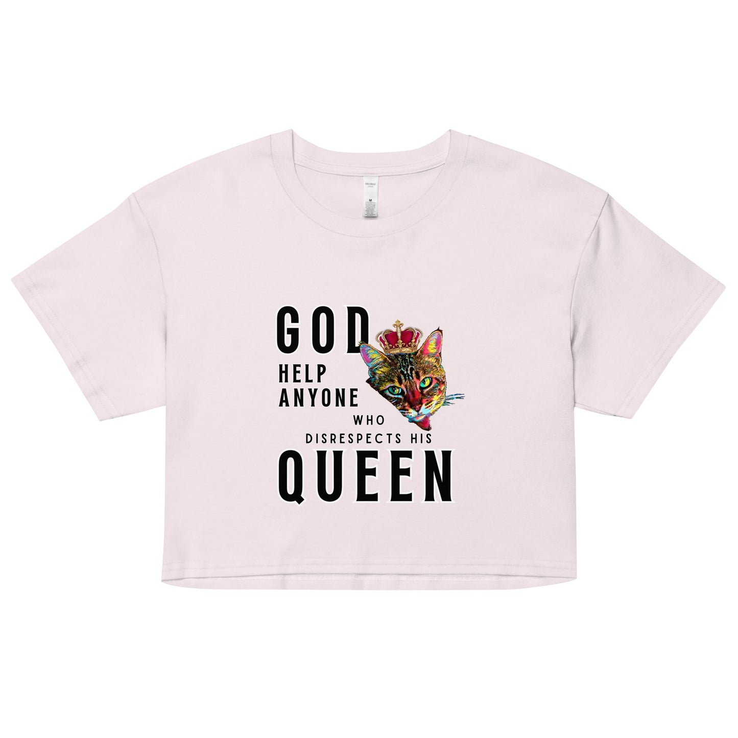 God Help Anyone Women’s Crop Top - My Social Cat Bonafide Boutique LLCGod Help Anyone Women’s Crop Topcrop topMy Social Cat Bonafide Boutique LLCOrchidXSanyonecat