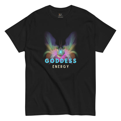 Goddess Energy Unisex Classic Tee - My Social Cat Bonafide Boutique LLCGoddess Energy Unisex Classic TeeT-shirtMy Social Cat Bonafide Boutique LLCBlackSclassicenergy