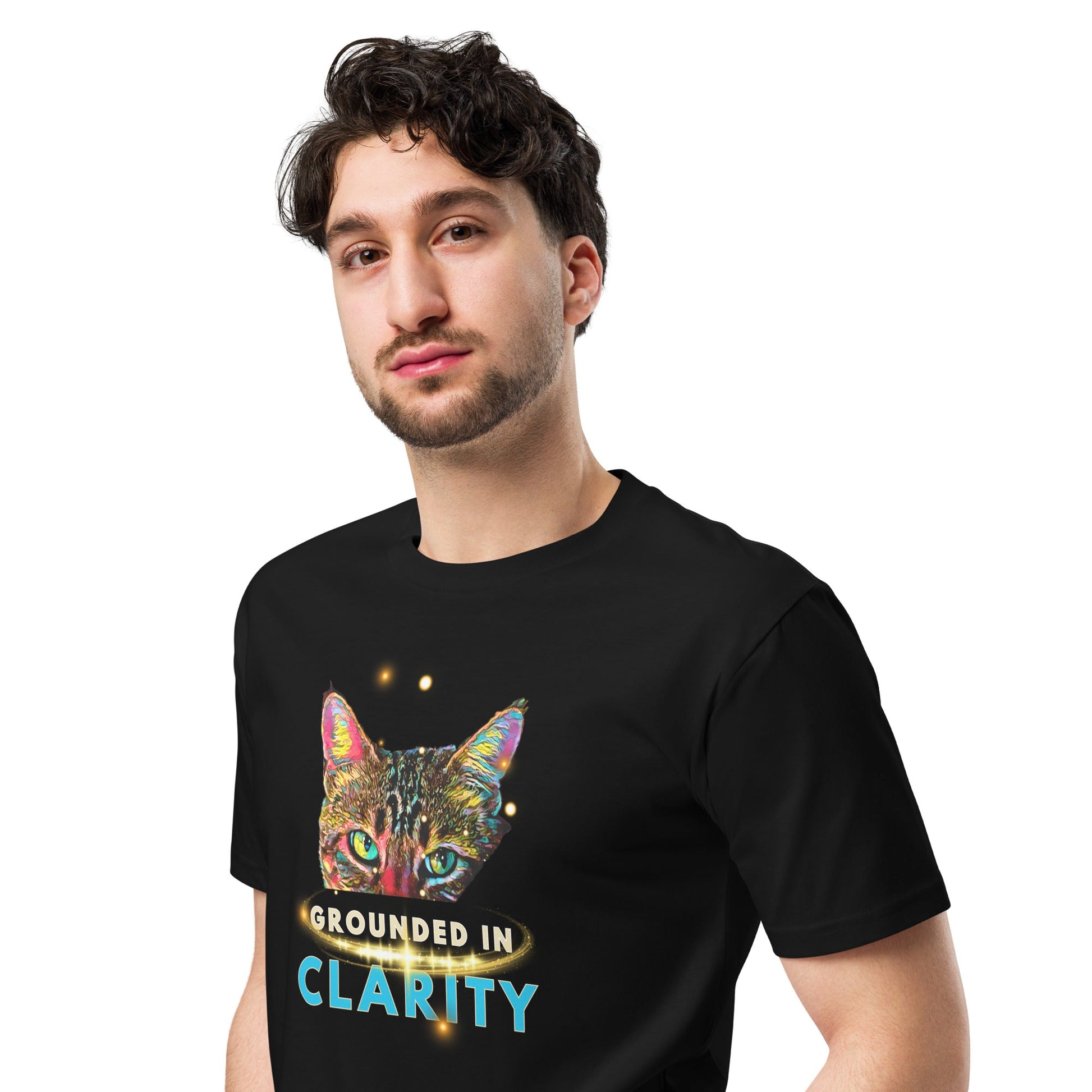 Grounded in Clarity Unisex Premium Tee - My Social Cat Bonafide Boutique LLCGrounded in Clarity Unisex Premium TeeT-shirtMy Social Cat Bonafide Boutique LLCSauthenticclarity